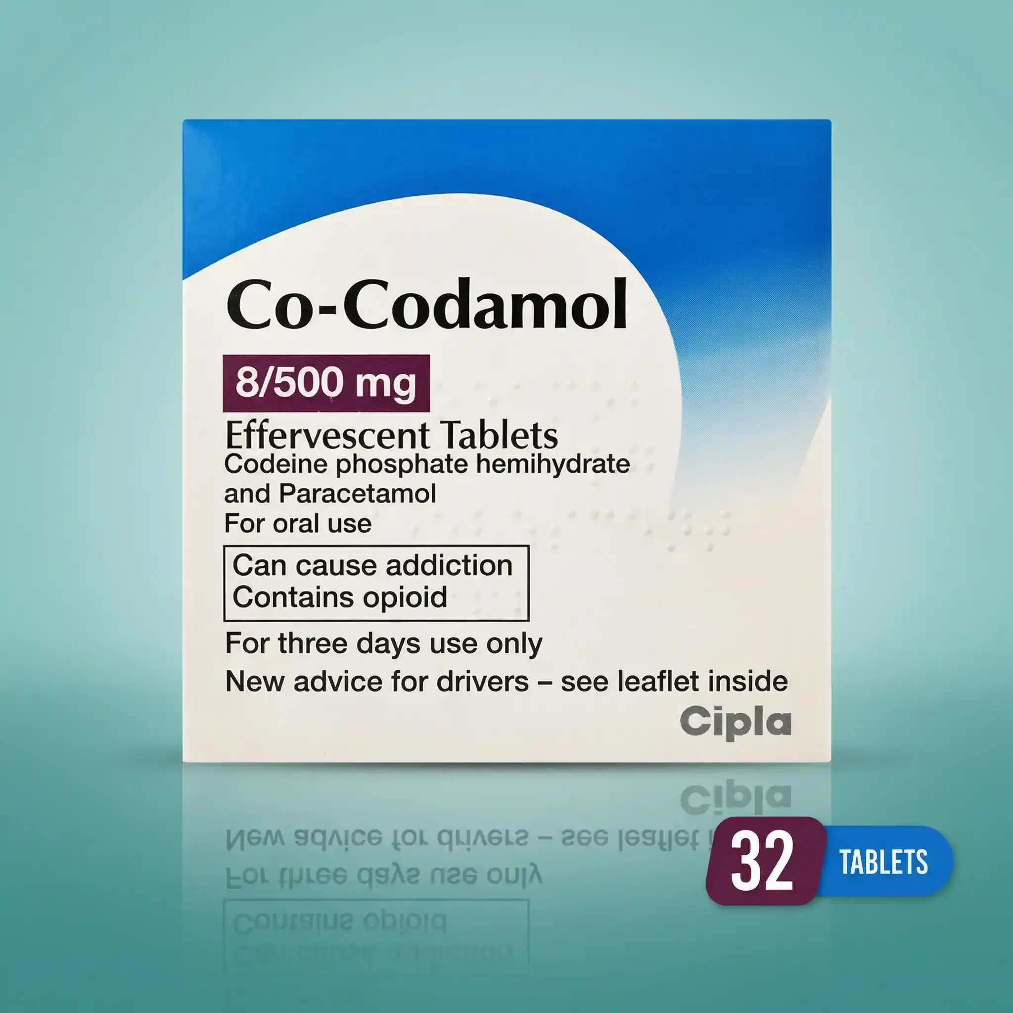 Co-codamol 8/500mg Effervescent