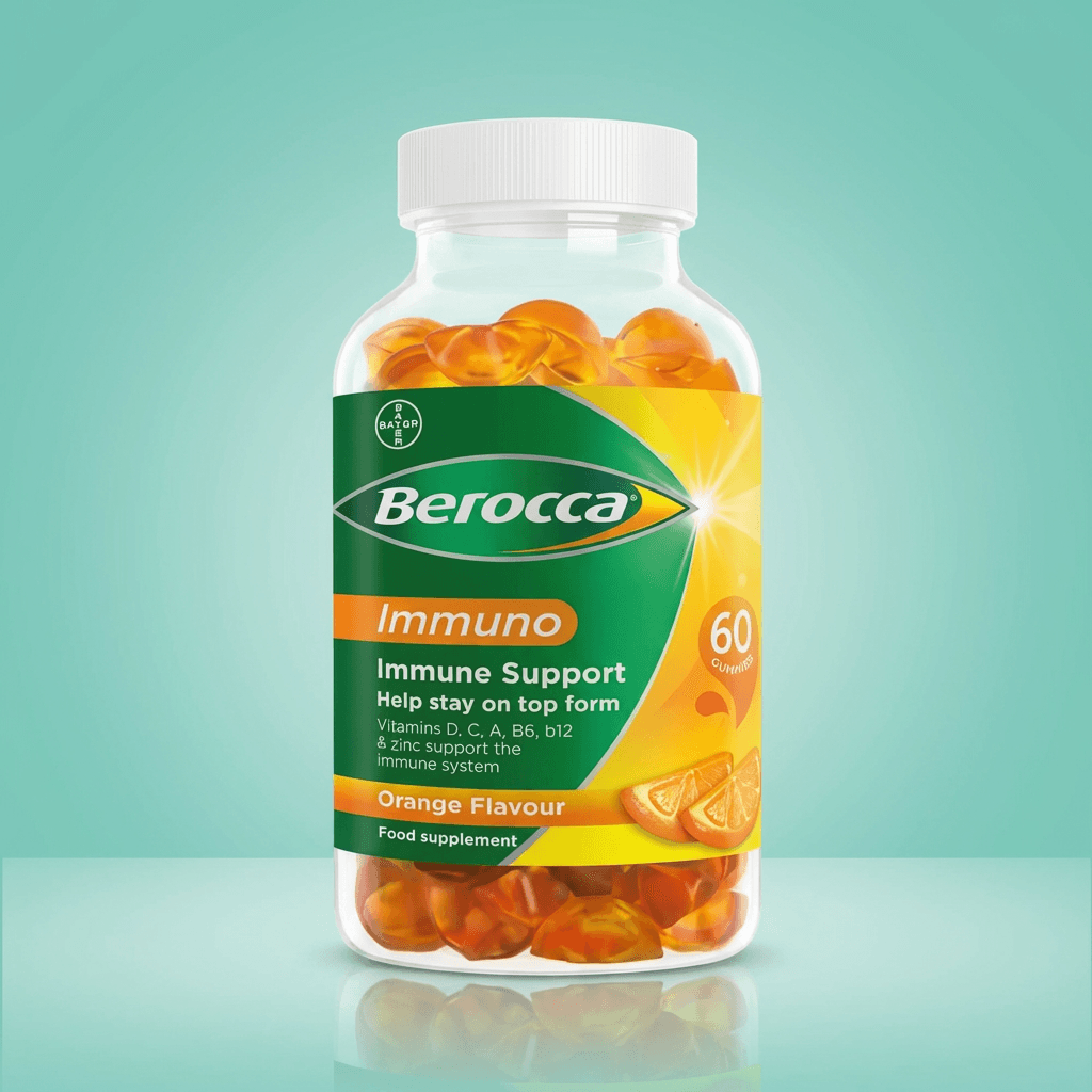 Berocca Immuno Gummies Orange