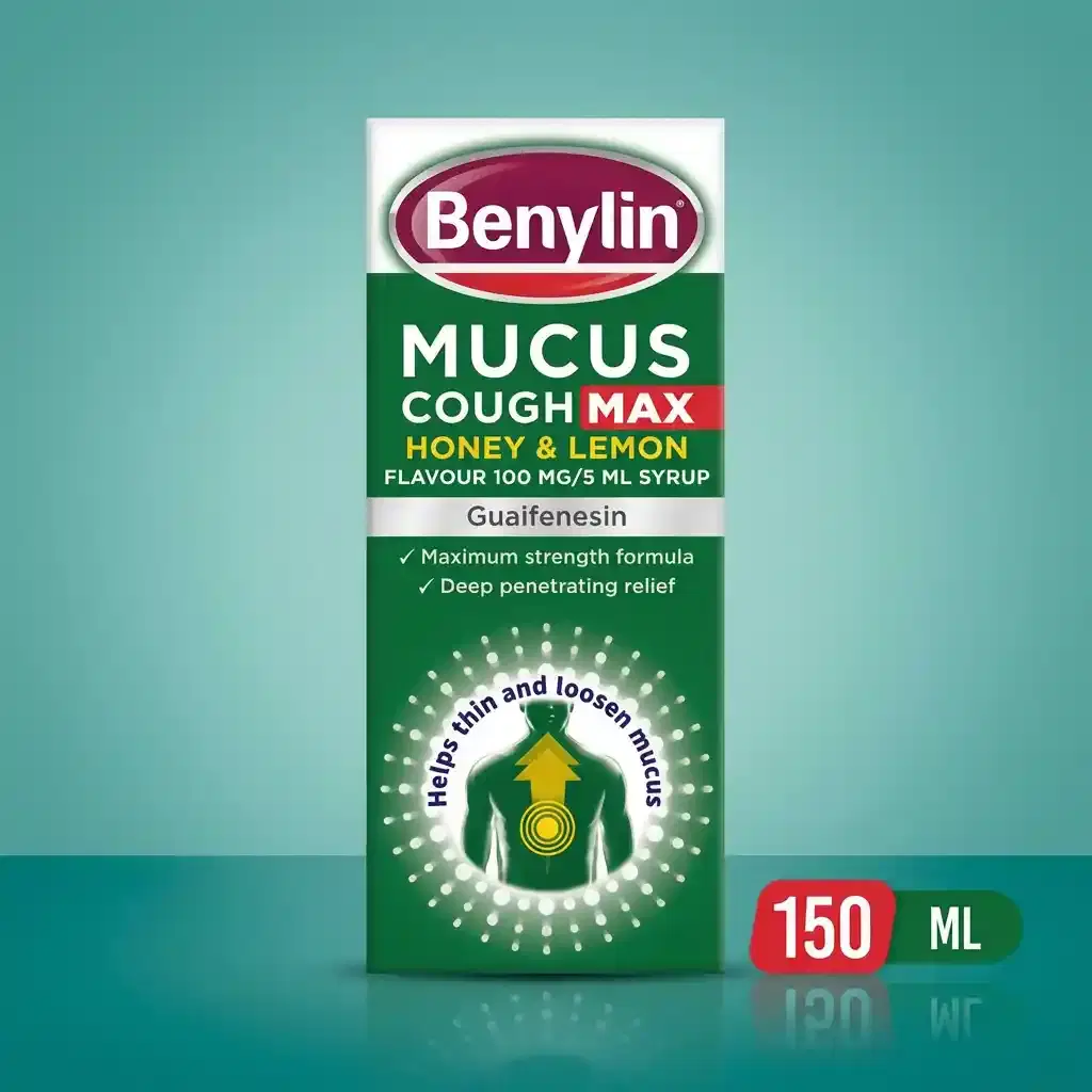 Benylin Mucus Max Honey Lemon