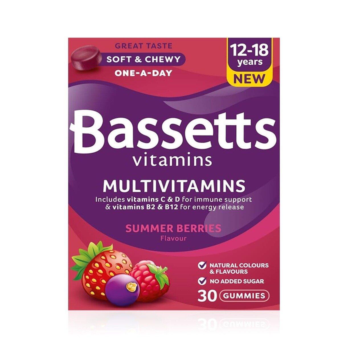 Bassetts Multivitamins 12-18 Summer Berries