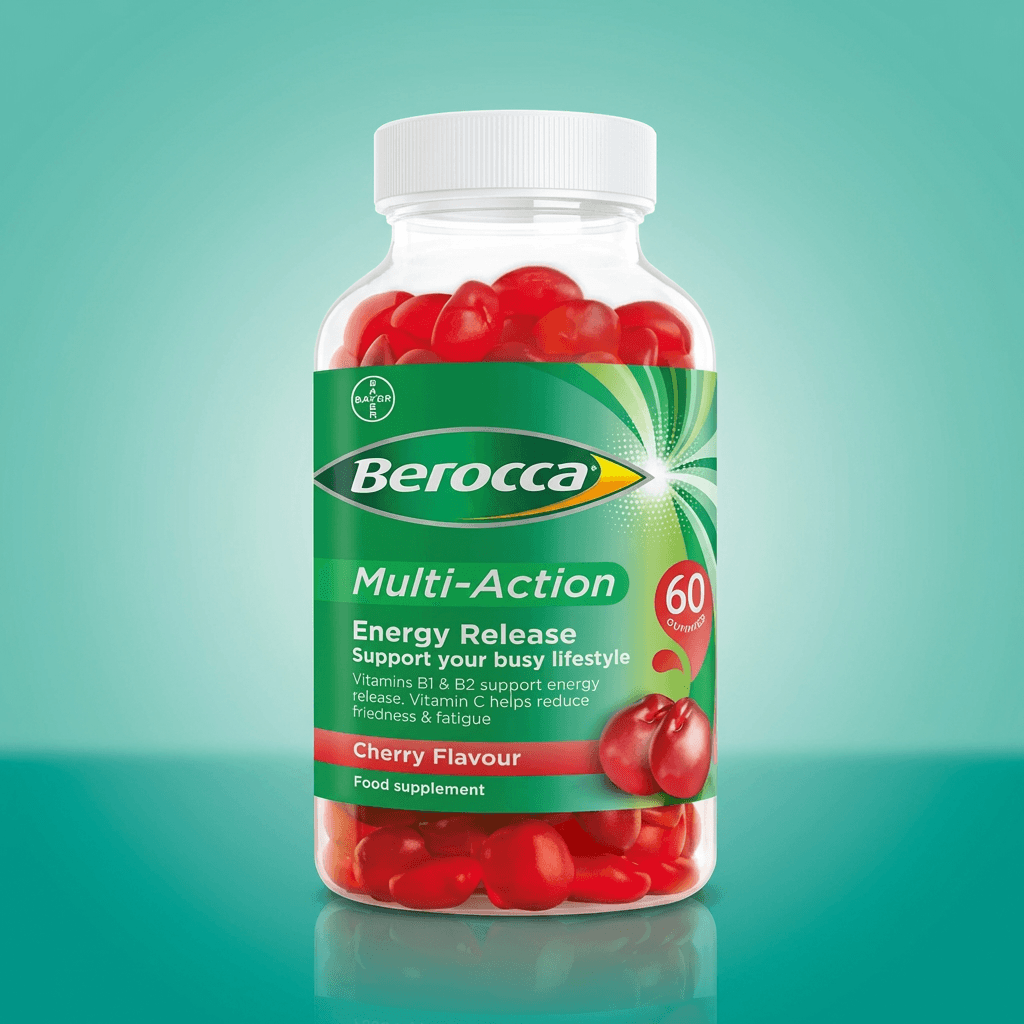 Berocca Multi-Action Gummies Cherry